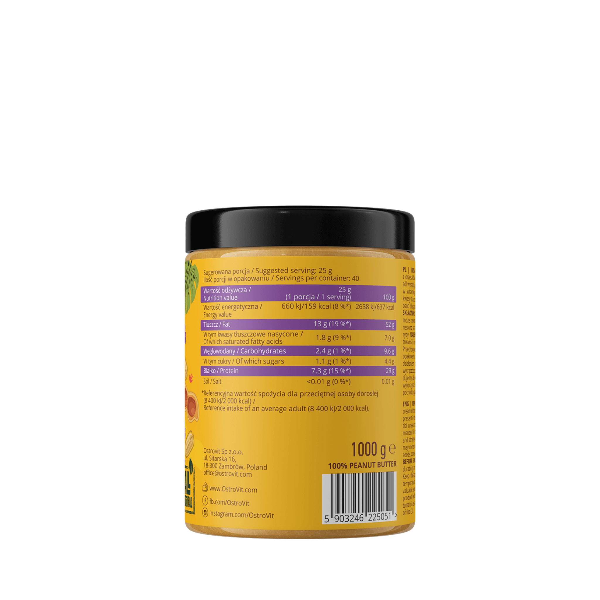 100% Pindakaas - Peanut Butter